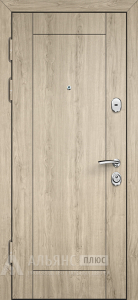 Дверь в частный дом с резиновым уплотнителем №42 внутренняя - фото