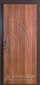 Квартирная входная дверь экошпон "Новосел" №14 внешняя - фото