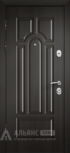 Металлическая дверь в офис цвет "серый кварц" №44 внутренняя - фото