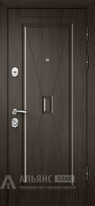 Дверь цвета Венге (Wenge) №48 внешняя - фото