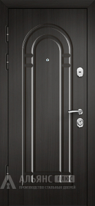 Офисная дверь с шумоизоляцией в цвете "темный антрацит" №39 внутренняя - фото