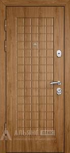 Квартирная дверь с отделкой Ольха №50 внутренняя - фото